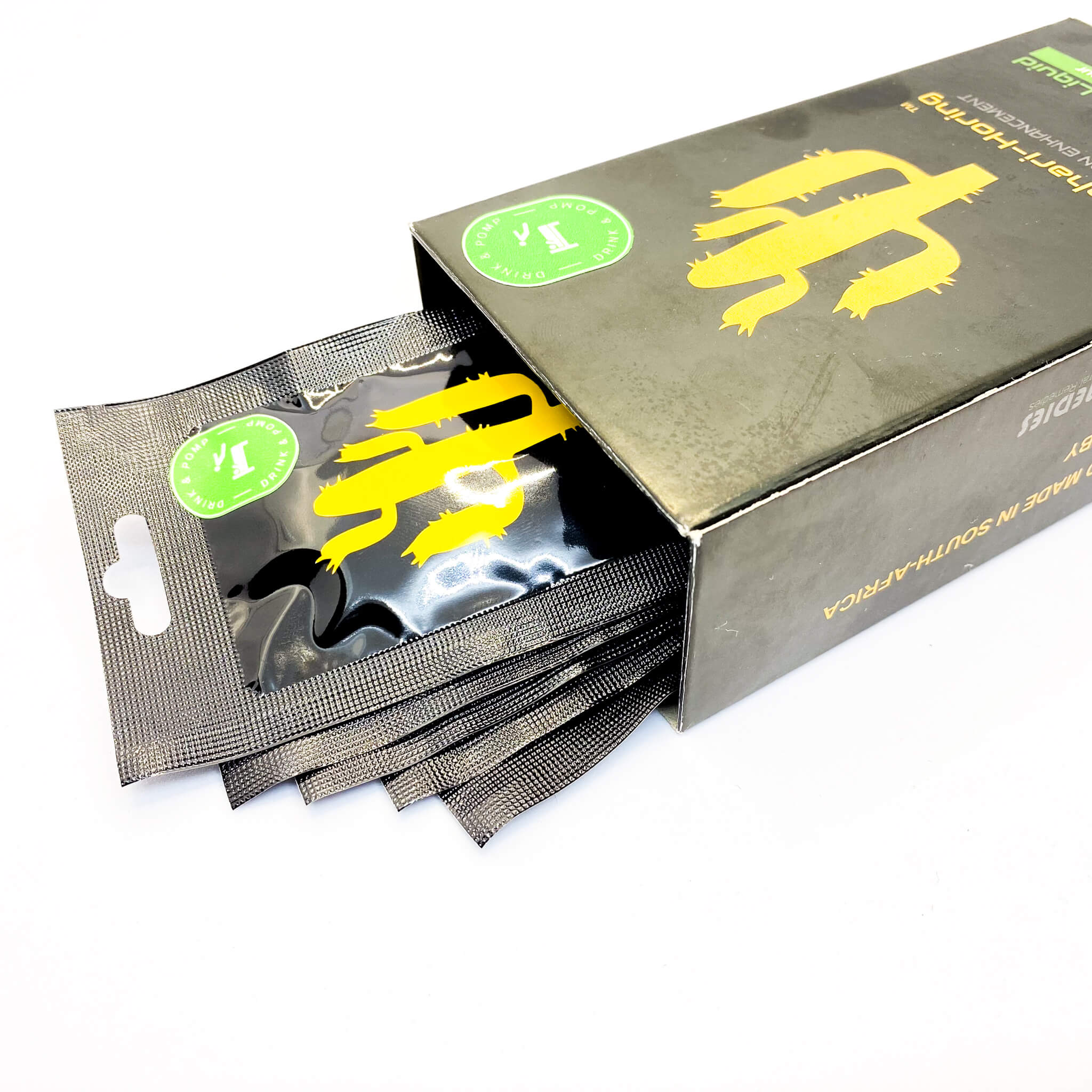 Kalahari Horing Drink & Pomp Male Erection Booster Oral Liquid - Apple Sour Box
