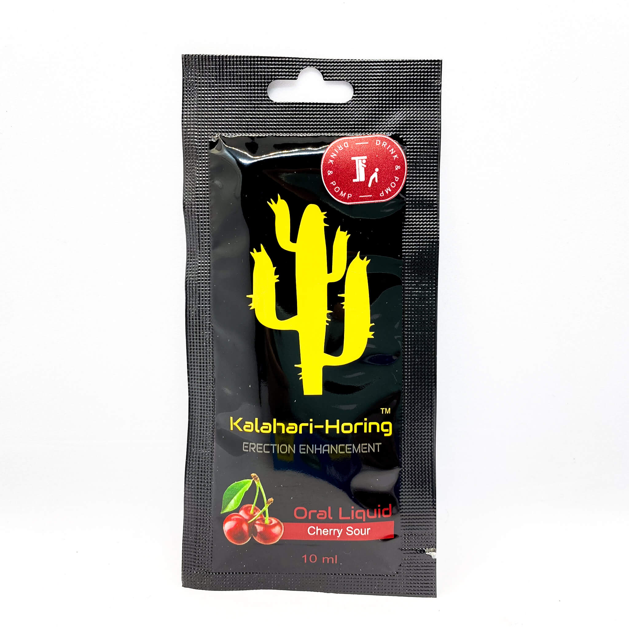 Kalahari Horing Drink & Pomp Male Erection Booster Oral Liquid - Cherry Sour