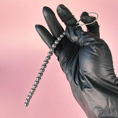 Stainless Steel Urethral Beads Penis Plug - 4Play Essentials