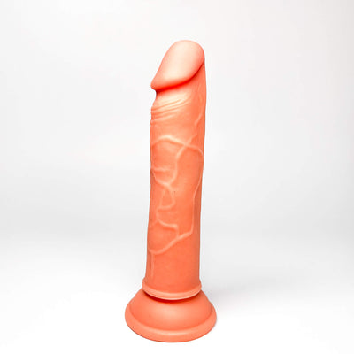 Light Brown Lance's Cock Ultra Realistic 7.5 Inch Dildo on a white background