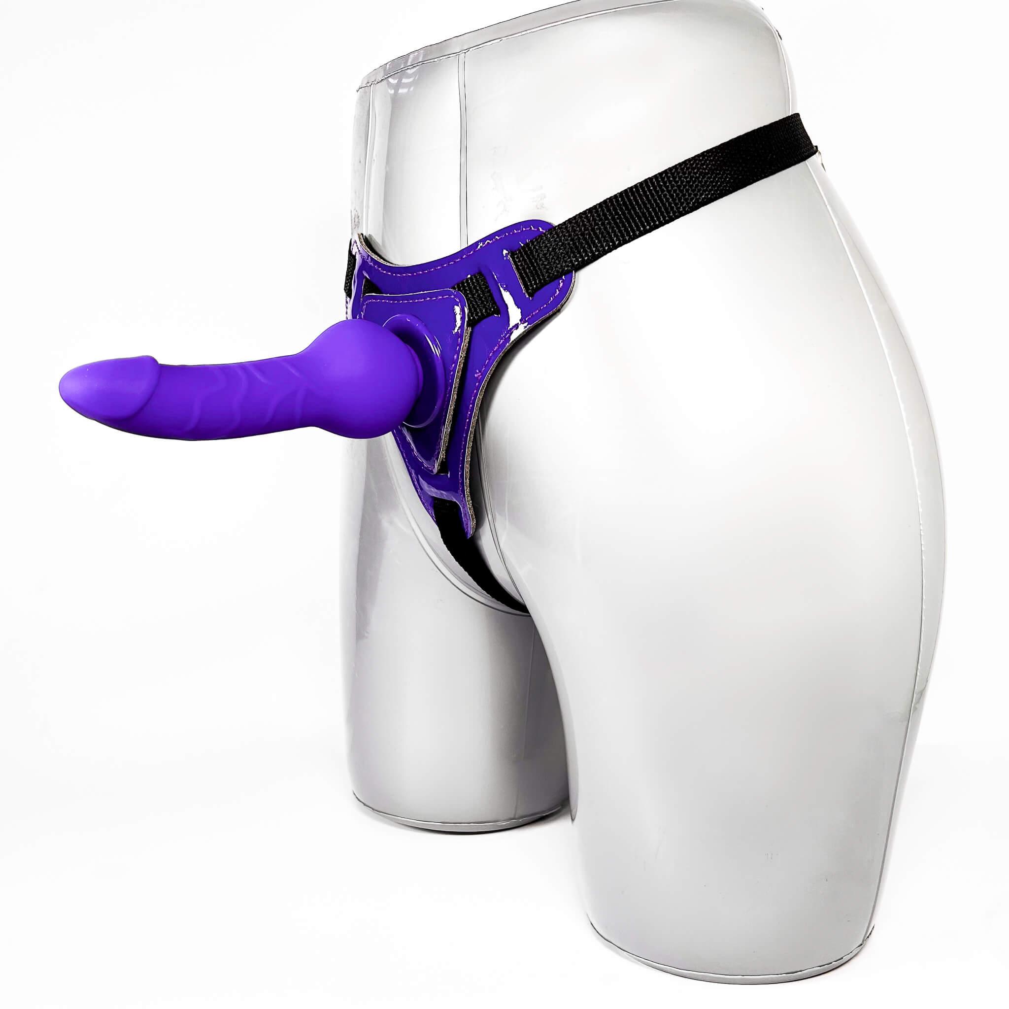 LustLine Silicone Strap-On Dildo (5.9inch/15cm)