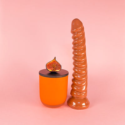 Master Long Ribbed Dildo (22cm/8.7 inches) - 4Play Essentials
