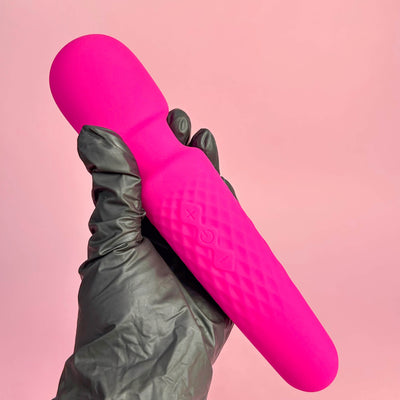 Mini Silicone Wand Massager