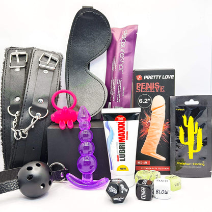 4Play Essentials Wild Weekend Couples Sex Toy Kit (10 pieces)