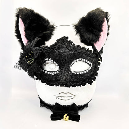 5 Piece Fox Tail and Cat Ears Set