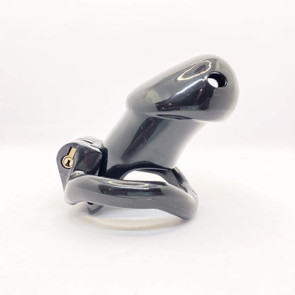Resin Chastity Cage with 4 Rings
