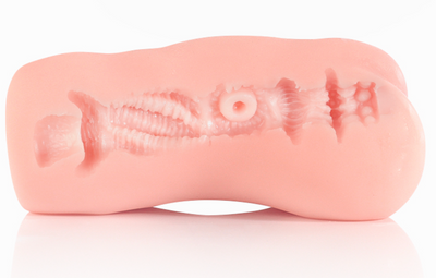 Nut buster masturbator internal structure