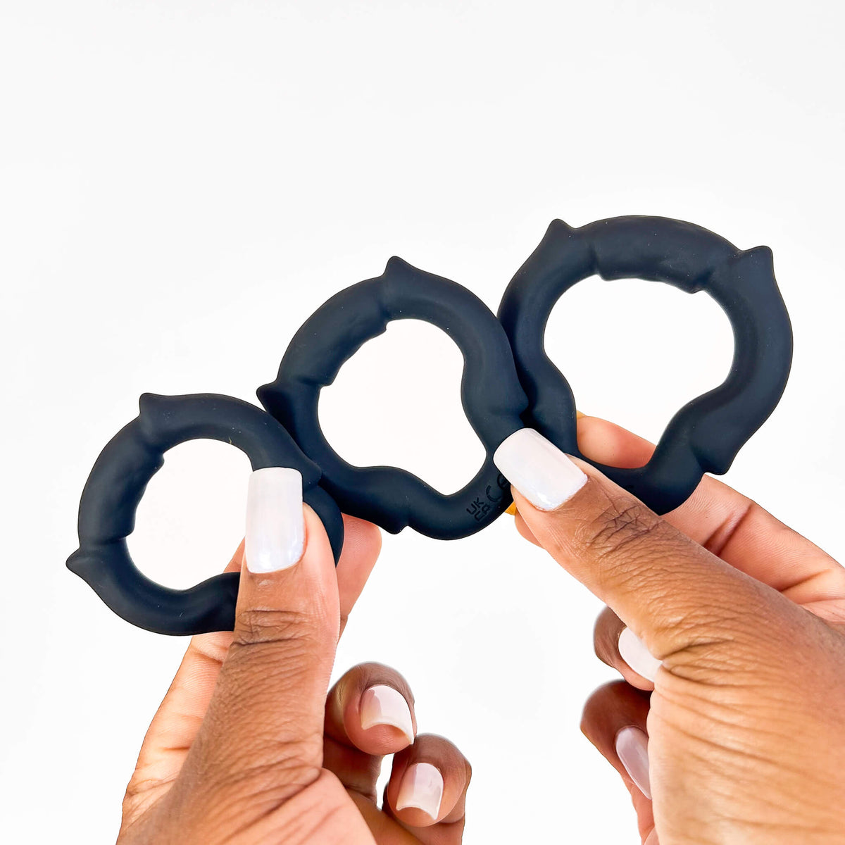 Open Fit Silicone Cock Ring Set