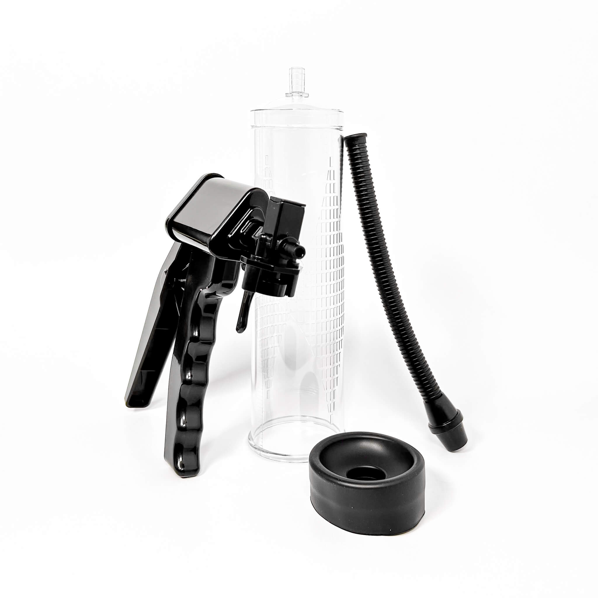 Pistol Penis Pump on a white background