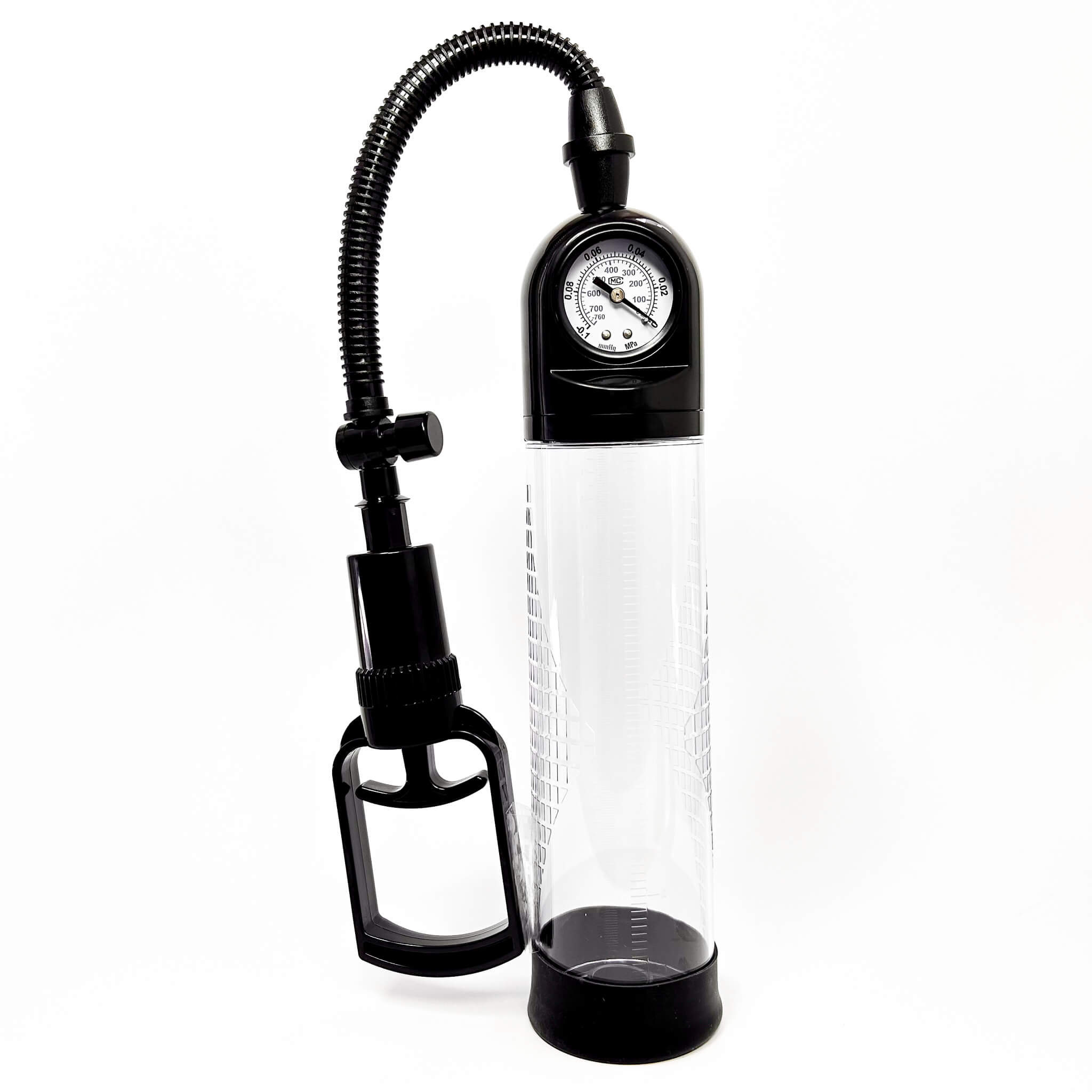 PowerUp Penis Pump with Pressure Gauge