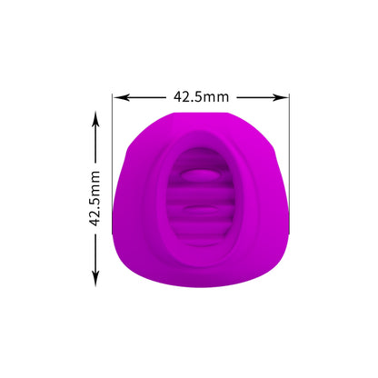 Pretty Love Estelle Licking Tongue Vibrator dimensions