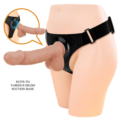 Pretty Love Jerry Harness Briefs Set with 7.6 inch Dildo (21.8cm)