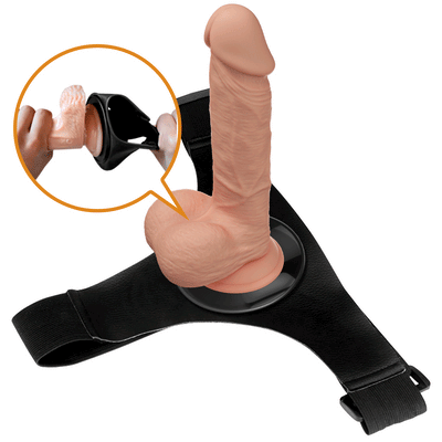 Pretty Love Jerry Harness Briefs Set with 7.6 inch Dildo suction base