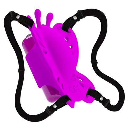 Pretty Love Sloane Butterfly Strap On Clitoral Vibrator