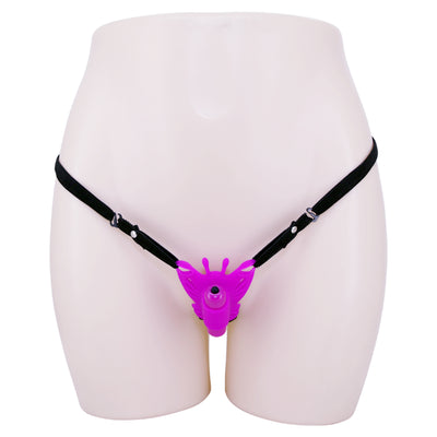 Pretty Love Sloane Butterfly Strap On Clitoral Vibrator