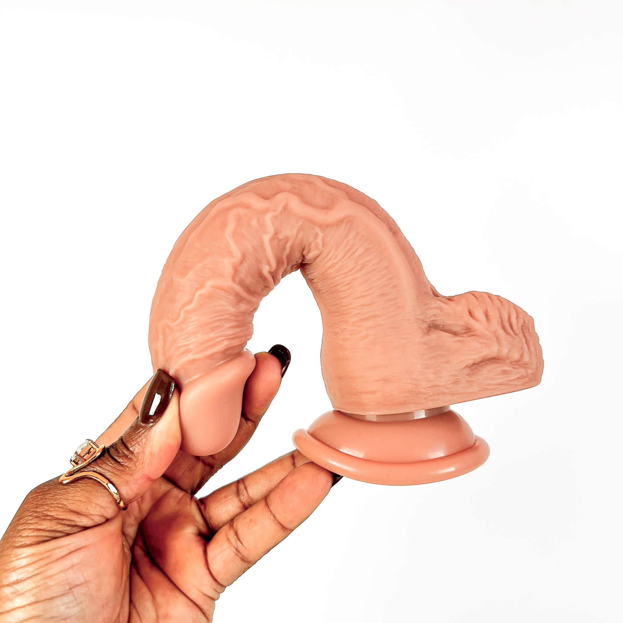 RealStroke Realistic Suction Dildo
