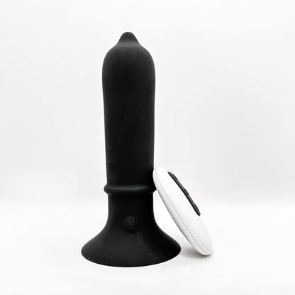 Remote Controlled Silicone Vibrating Butt Plug
