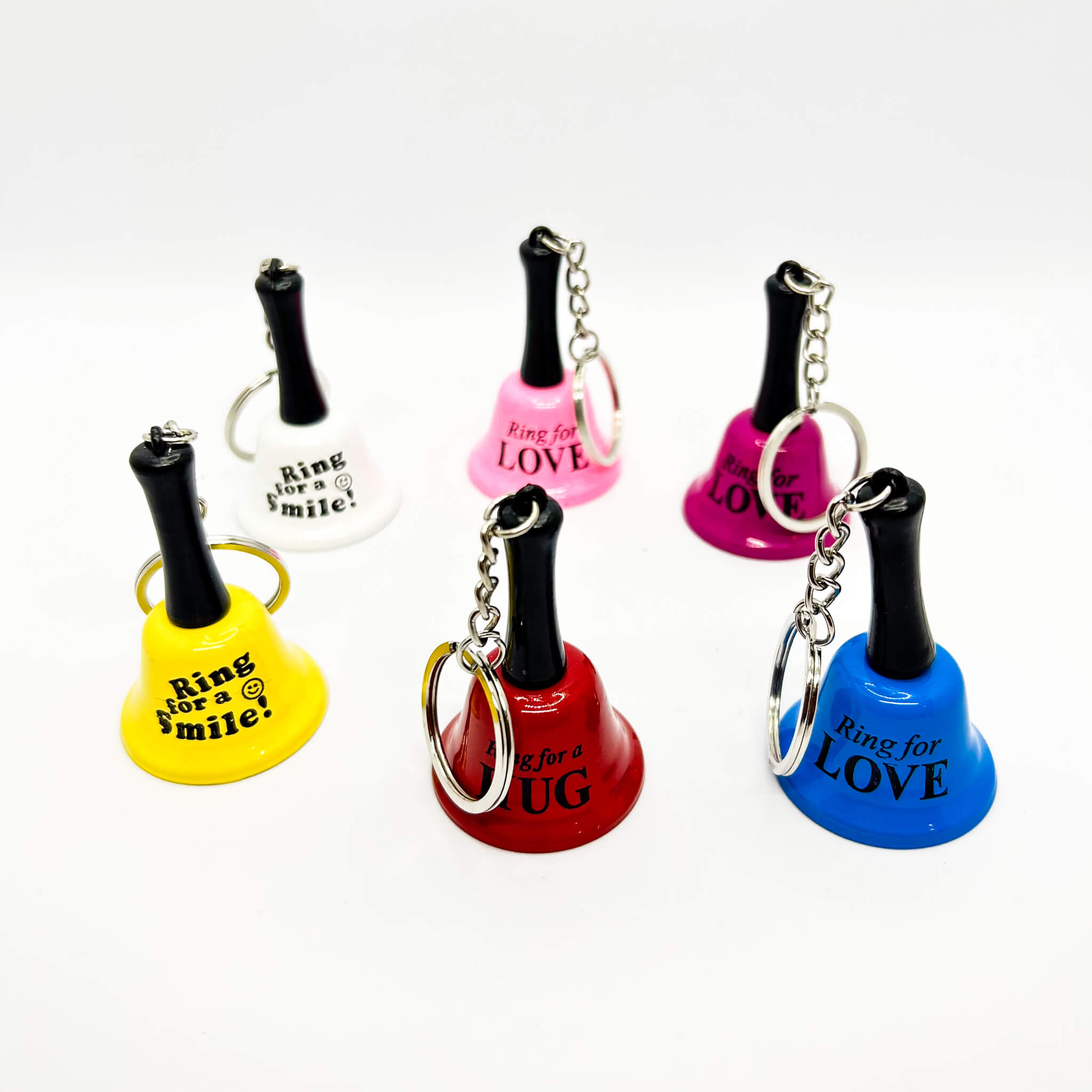 Ring for Sex/Love/Hug/Smile Keychain Bell