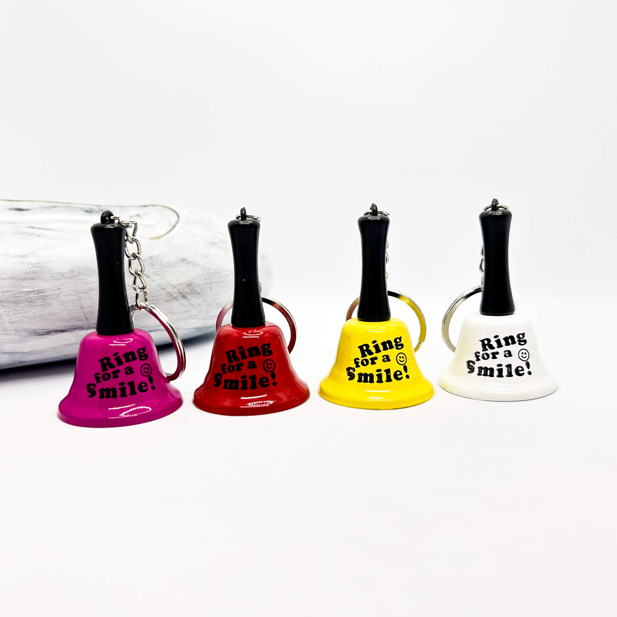 Ring for Smile Keychain Bell