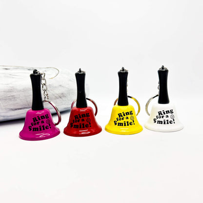 Ring for Smile Keychain Bell