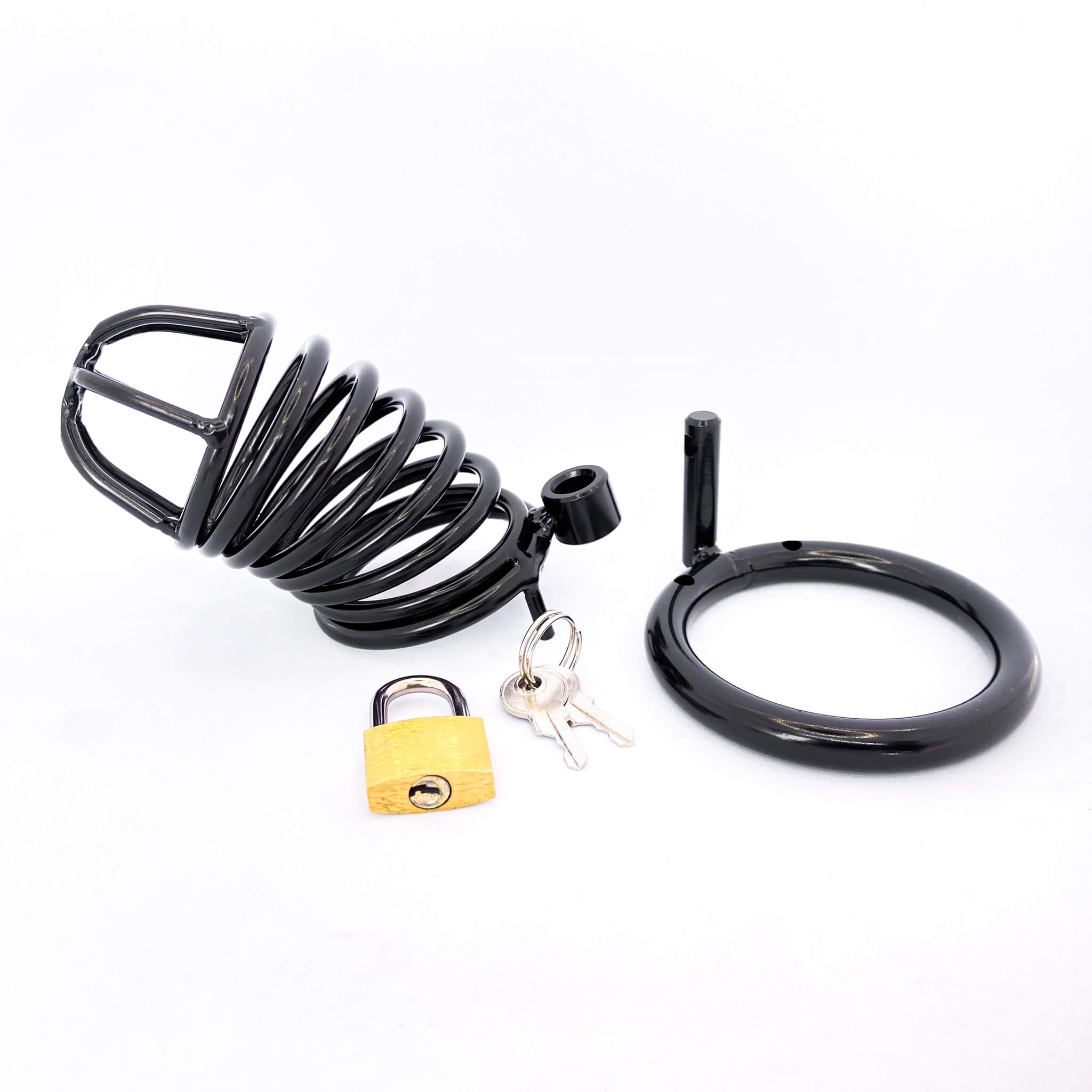 Rings of Imprisonment Male Chastity Cock Cage