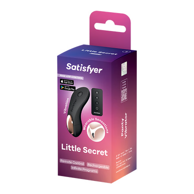 Satisfyer Little Secret product packaging on a white background