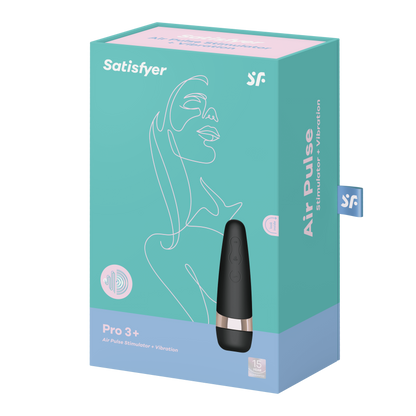 Satisfyer Pro 3+ Air Pulse Vibrator Box