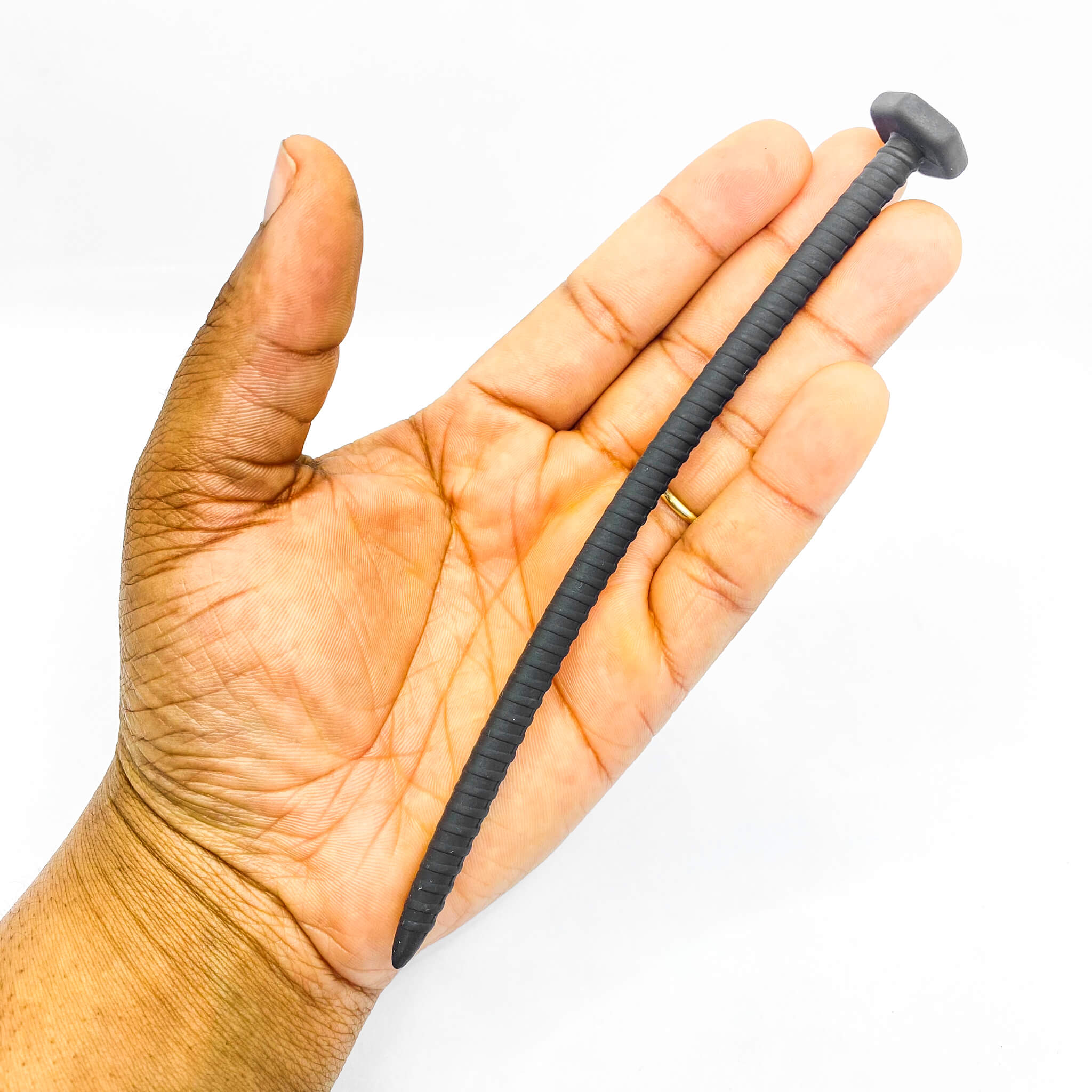 Screw Silicone Urethral Plug Small