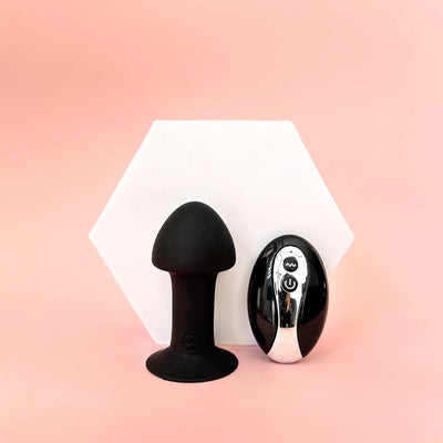 ShroomBoom Vibrating Remote Butt Plug