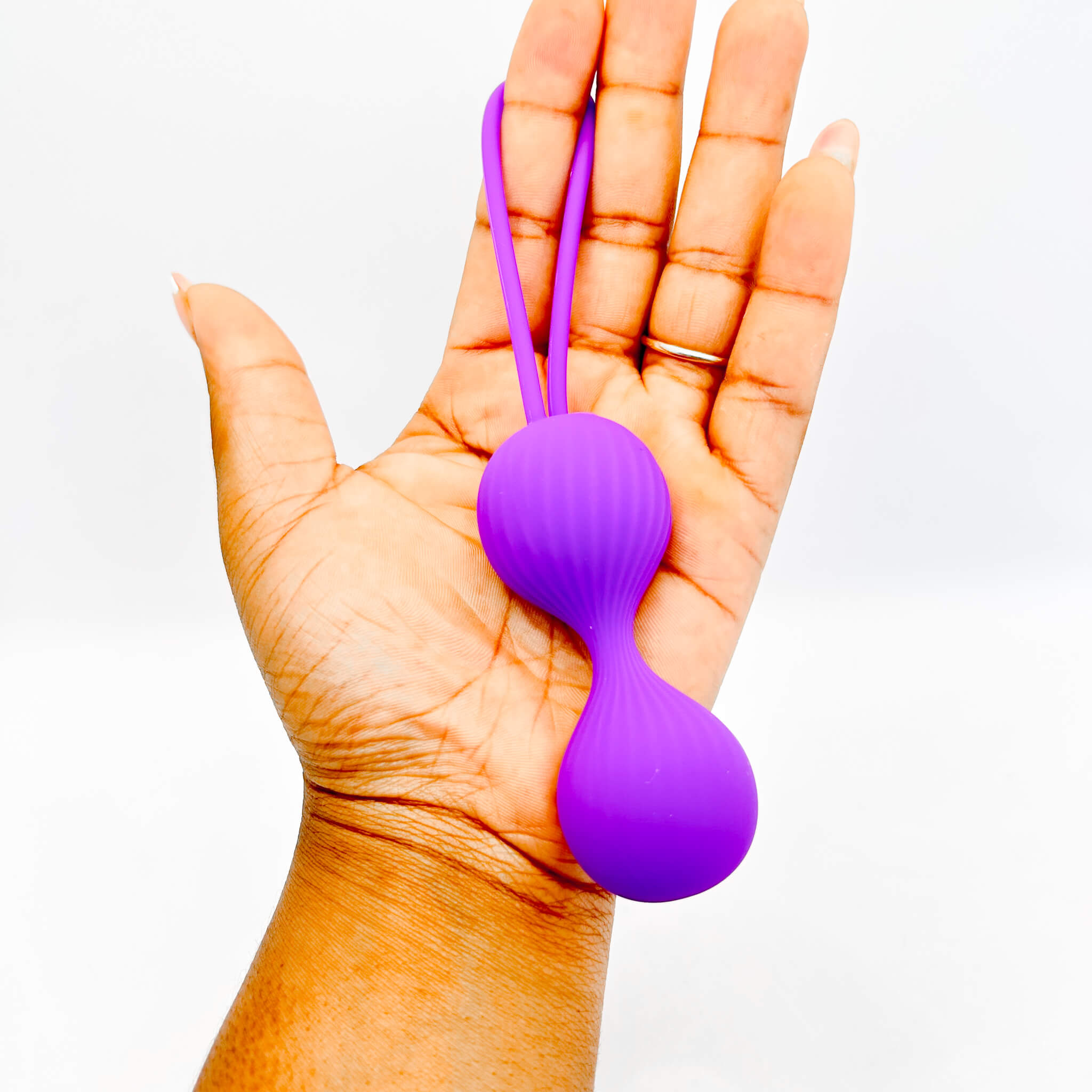 Silicone Kegel Ball (52g) purple
