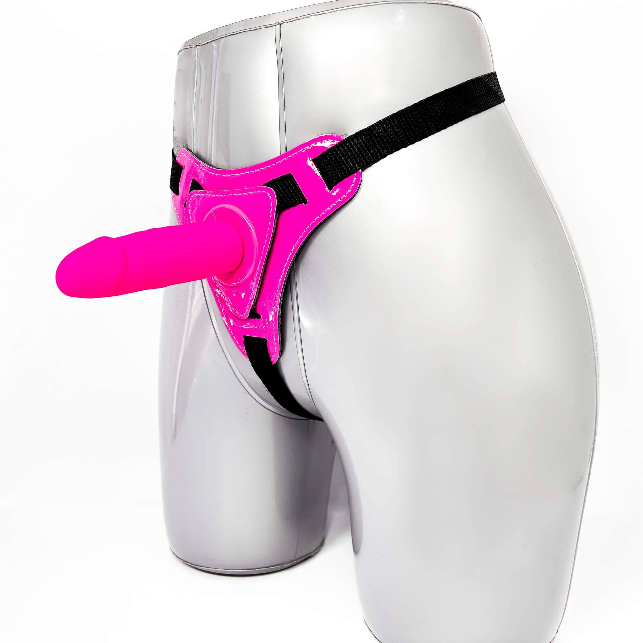 Small Silicone Strap-On Dildo (4.3inch/11cm)