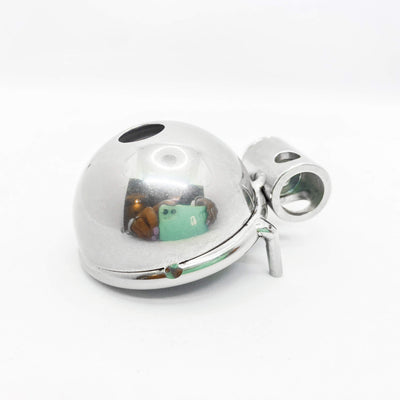 The Bell Short Metal Chastity Cage