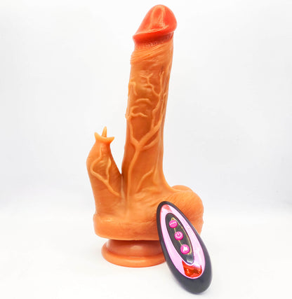 Thrusting dildo large