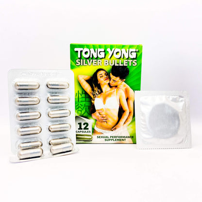 Tong Yong Silver Bullets for Men and Women (12 capsules)