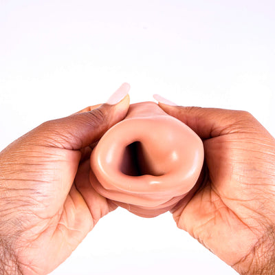 TopNotch Realistic Penis Sleeve with Ball Loop (17cm)