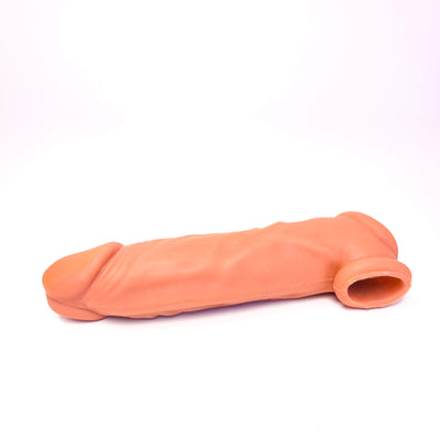 TopNotch Realistic Penis Sleeve with Ball Loop (17cm)