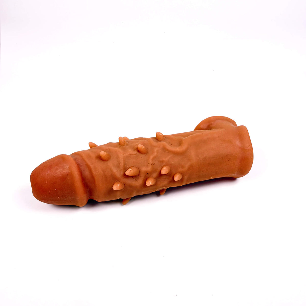 TopNotch Textured Penis Sleeve with Ball Loop (15.5cm)