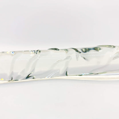 Transparent veins glass dildo for sale