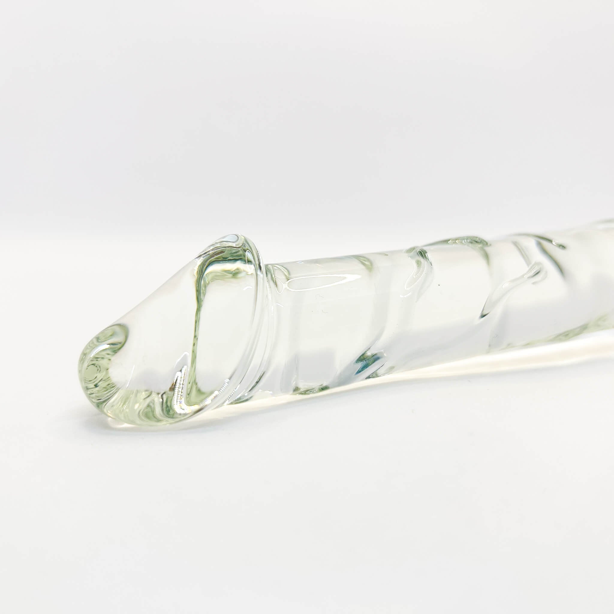 Transparent veins glass dildo south africa