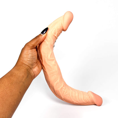 Twice As Nice Realistic Double Sided Dildo (37cm/14.5Inch)