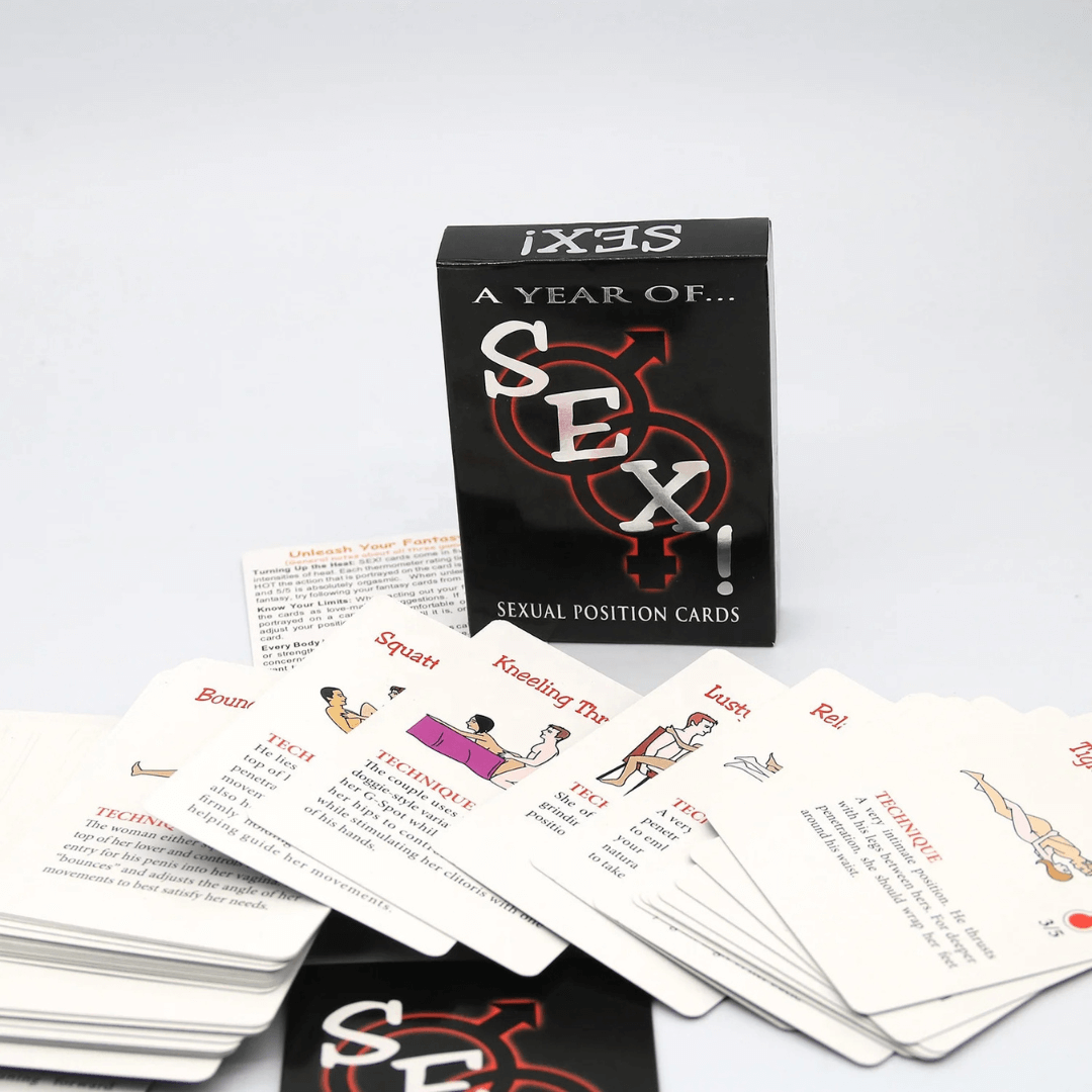 a year of sex card game