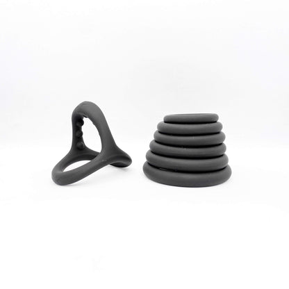 best cock ring set black