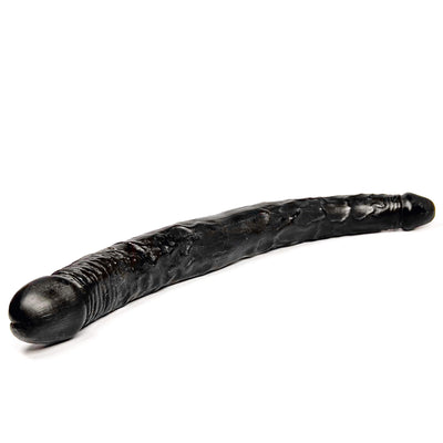 black double dildo