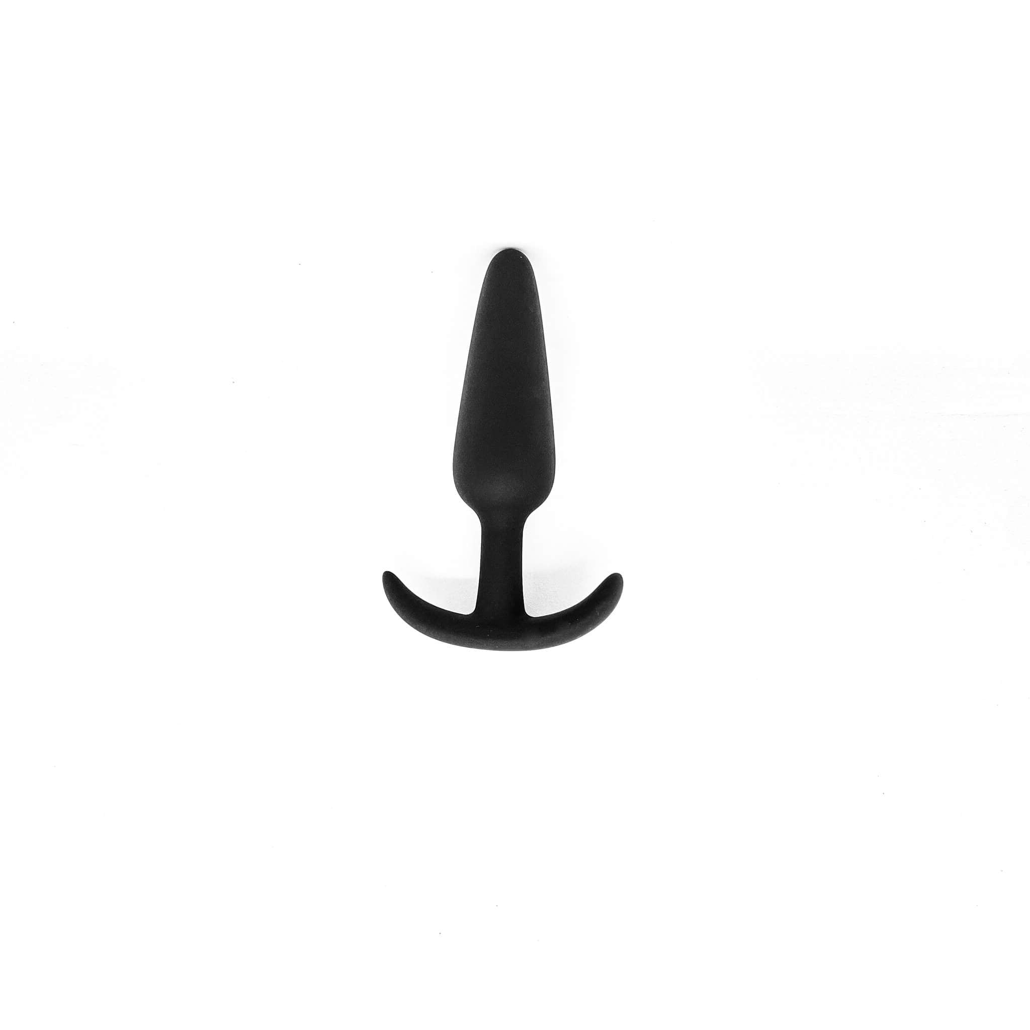 blacksiliconebuttplugsmall