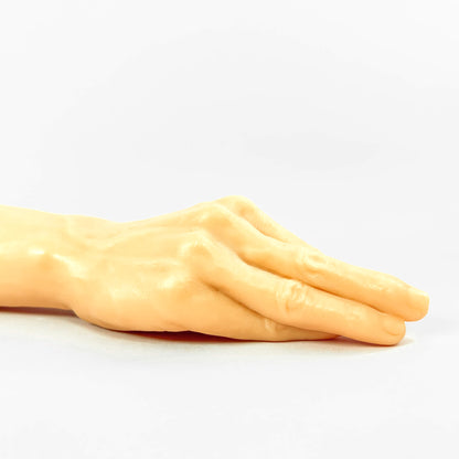 buy fisting hand dildo on a white background
