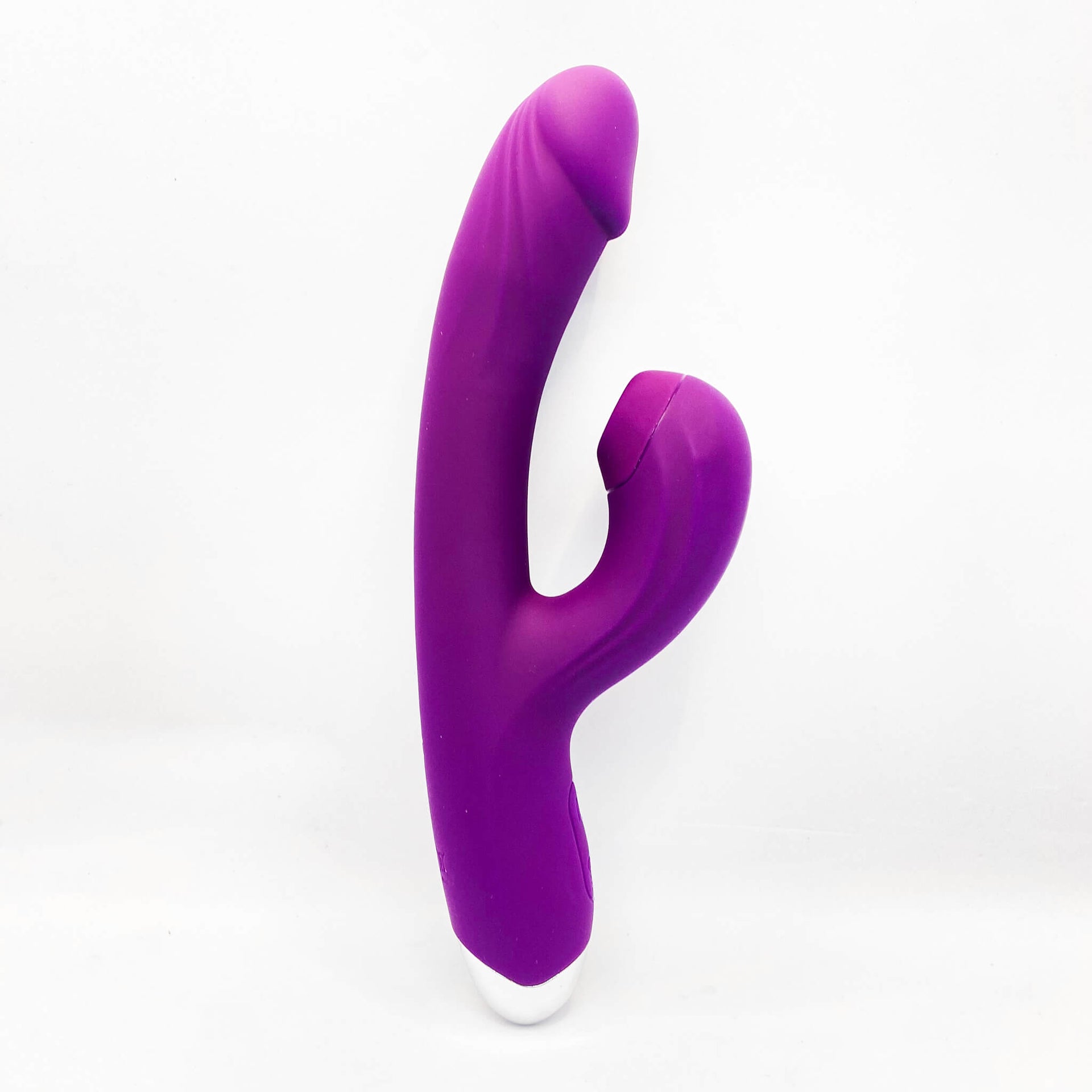 double dildo vibrating Thrusting Dildo Rabbit Vibrator, Clit Sucking Handsfree Double Stimula –  Kemelia main image 0