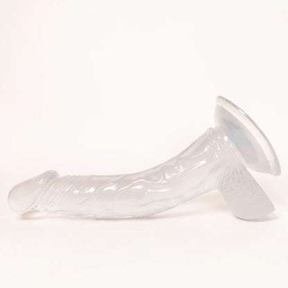 curved dildo online on a white background