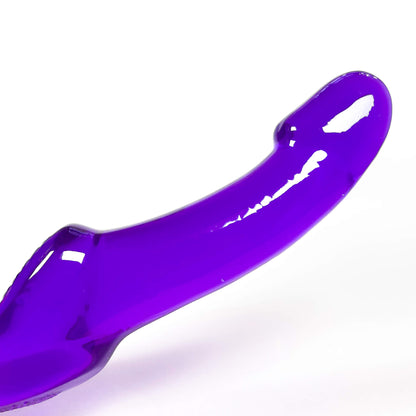 double dildo for couples on a white background