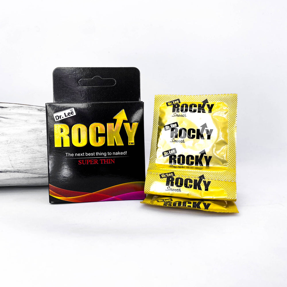 Dr Lee Rocky Super Thin Condoms 3s - 4Play Essentials