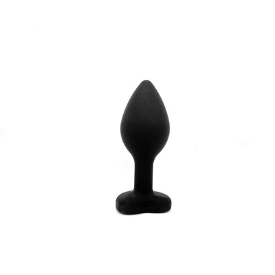 heart shaped anal black